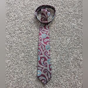 Vintage Paolo Gucci 100% Silk Paisley Tie